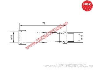 Σωλήνας μπουζί SB05F - (NGK)