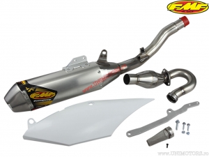 Σύστημα εξάτμισης FMF Powercore 4 HEX MegaBomb - Honda CRF 450 R / CRF 450 RX ('17-'20) (αλουμίνιο - χ