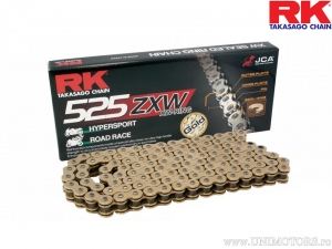 Χρυσή αλυσίδα RK X-RING GB525 ZXW / 110 - KTM Super Duke 990 / MV Agusta Brutale 910 / Yamaha MT-09 850 / Tracer 900