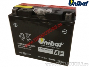 Акумулатор за мотоциклет 12V 11AH - 'Без нужда от поддръжка' (CT12B-BS) - Unibat