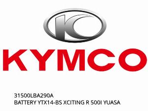 БАТЕРИЯ YTX14-BS XCITING R 500I YUASA - 31500LBA290A - Kymco