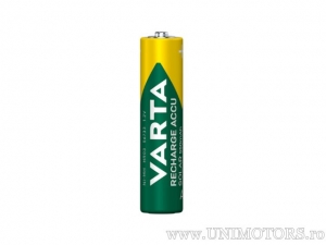 Батерия AAA презареждаща ACCU Solar 1.2V 550mAh блистер комплект 2бр - Varta