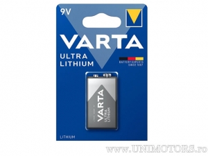 Батерия E-Block 6122DP Ultra Lithium 9V блистер - Varta