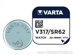 Батерия V317 Silver 1.55V блистер - Varta