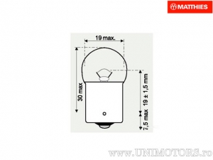 Бек BA15S 6V 5W - JM