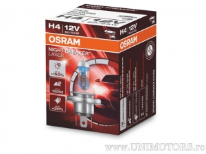 Бек H4 P43t-38 Нощен Разбивач Лазер 12V 60/55W - Osram