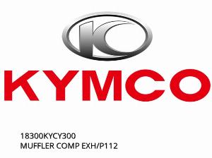 Гърнето компензатор за изгорели газове/Р112 - 18300KYCY300 - Kymco