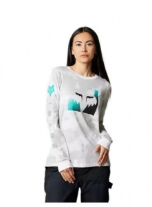 ДЕТОНИРАЙТЕ LS TEE [WHT/GRY]: Размер - L