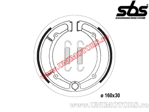 Заден спирачен саботаж - 160x30мм SBS 2066 - (SBS)