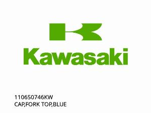 КАПАК, ГОРНА ЧАСТ НА ВИЛКАТА, СИН - 110650746KW - Kawasaki