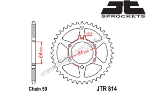 Комплект верига Suzuki GS 400 / GS 450 / GS 450 E - (DID / JT)