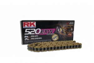 Ланец RK XW-Ring златен GB 520EXW / 120 - RK