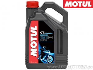 Масло Motul 3000 - минерално 20W50 4T 4L