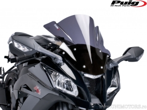 Предна калница Puig в тъмно сив цвят - Kawasaki ZX-10R 1000 J Ninja ('11-'15) / ZX-10R 1000 K Ninja AB