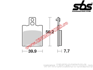 Предна спирачна накладка - SBS 149HF (керамични) - (SBS)