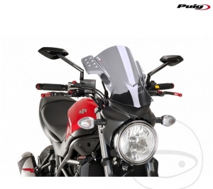 Предна стъклена панела - Aprilia Shiver 750 SL ('07-'09) / Aprilia Shiver 750 SL ABS ('08-'09) - JM