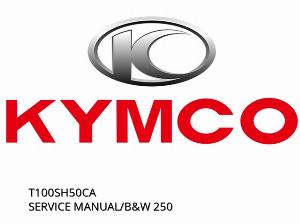 РЪКОВОДСТВО ЗА ОБСЛУЖВАНЕ/ЧЕРНО-БЯЛО 250 - T100SH50CA - Kymco