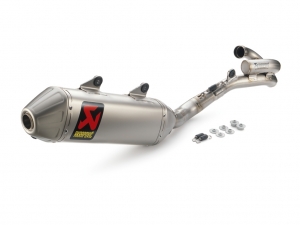 Система за изхвърляне Akrapovic (Evolution Line - титан) KTM 250 SX-F ('16-'18) / 250 XC-F ('17) - KTM