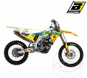 Стикери за калници и капак - Suzuki RM-Z 250 ('19-'21) / RM-Z 450 ('18-'21) - JM