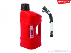 10L red quick fuel tank - Polisport