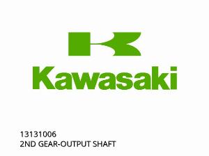 2ND GEAR-OUTPUT SHAFT - 13131006 - Kawasaki