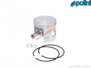 2T Piston (diameter 58.3mm) - Piaggio Ape 50 / Ape 50 FL, FL2, FL3, RST MIX (6 springs) / Vespa PK 50 2T / XL 50 2T - Polini