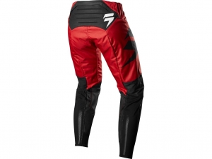 3LACK STRIKE PANT DARK RED: Maat - 34