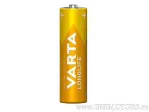 AA Alkaline Longlife Battery 1.5V blister pack set of 4 - Varta