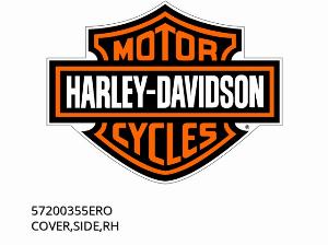 ABDECKUNG, SEITE, RH - 57200355ERO - Harley-Davidson