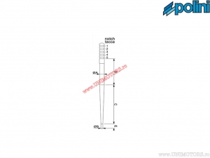 AC carburateur PWK (type JJN) - Polini