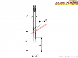 AC dosage carburetor Dellorto (D41) - Malossi