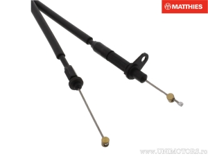 Accelerator cable (opening) - BMW F 650 650 CS Scarver ('02-'05) / F 650 650 GS Dakar / F 650 650 GS ('00-'08) - JM