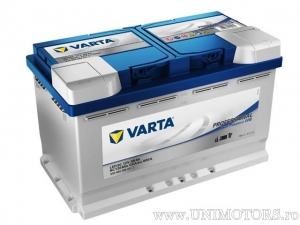 Accumulateur EFB LED80 Professional Dual Purpose 12V 80Ah - Varta