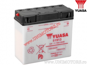 Accumulator - Yuasa 51913 12V 17.7Ah