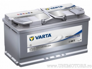 Accumulatore AGM LA95 Professionale a Doppio Uso 12V 95Ah - Varta