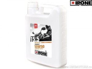 Aceite de motor 15W50 4T 4L - Ipone