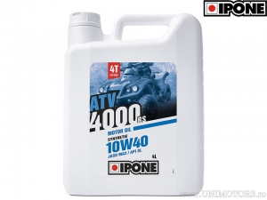 Aceite de motor ATV 4000 RS 10W40 4T 4L - Ipone