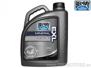 Aceite de Motor - Bel-Ray EXL Mineral 4T 10W40 4L - Bel-Ray