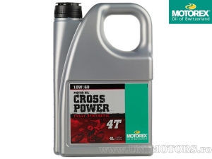 Aceite Motorex Cross Power 4T - sintético completo 10W60 4L