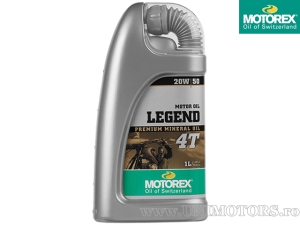 Aceite Motorex Legend 4T - mineral 20W50 1L