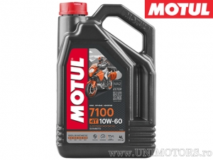 Aceite Motul 7100 - 100% sintético 10W60 4T 4L