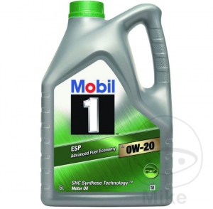 Aceite para motocicletas 0W20 ESP 5L Mobil - JM