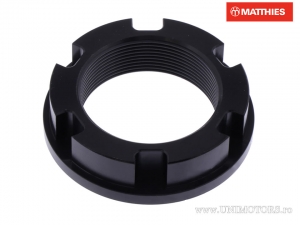 Achsmutter M30 x 1.00 mm schwarz Titan - JM