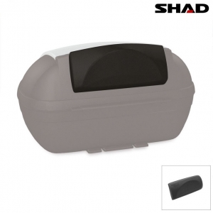 Achterklep voor koffer - kleur: zwart - compatibel met Shad SH 37 / SH 40 / SH 45 / SH 49 koffers - SHAD