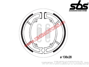 Achterremblok - 130x28mm SBS 2034 - (SBS)