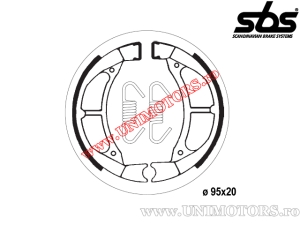 Achterremblok - 95x20mm SBS 2182 - (SBS)