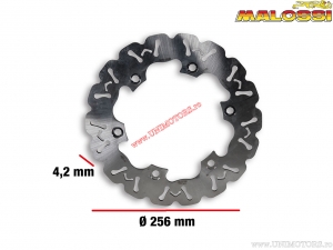 Achterremschijf Whoop (buitendiameter 256mm / dikte 4,2mm) - Honda SH I 300 ie 4T LC ('11-'14 / NF02E) - Malossi