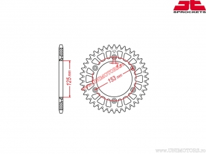 Achterste aluminium tandwiel Honda CR 125 R / CR 250 R / CRF 250 R / CRF 250 X / CRF 450 R / CRF 450 X / XR 250 R - JTA 210 - (J