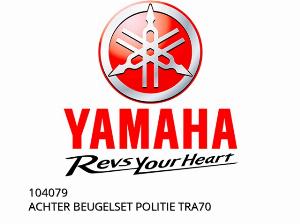 ACHTERSTE BEUGELSET POLITIE TRA70 - 104079 - Yamaha