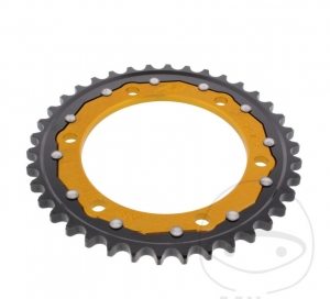 Achtertandwiel Dual ZF - 38 tanden (stap 530) - Kawasaki VN 800 A - B Classic - C Drifter - E Drifter / ZZR 600 E - JM